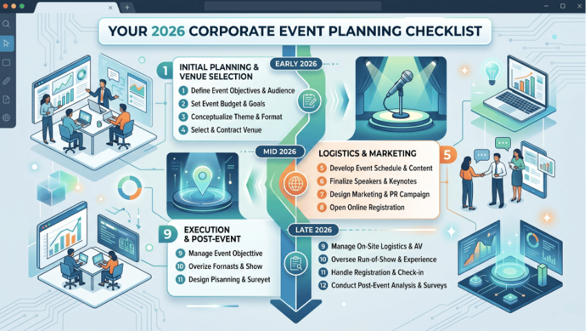 corporate event planning checklist