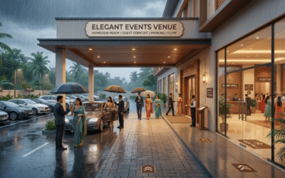 Rainy Season Event Planning in Bangalore: Guest Comfort, Parking and Indoor Venue Flow